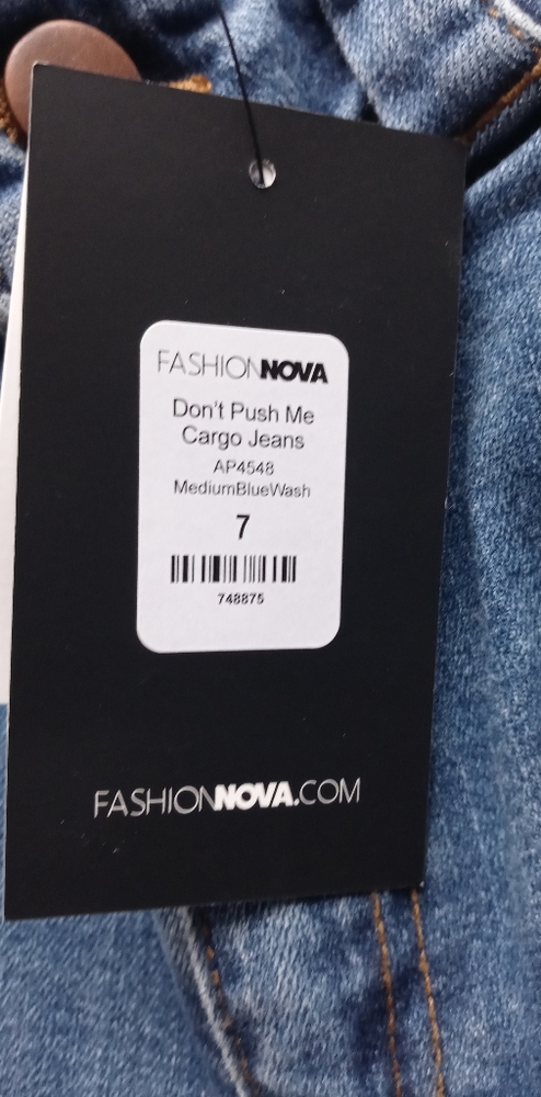 Fashion Nova women's jeans NWT size 7